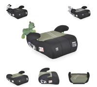 Moni, seggiolino Dakar i-Size (125-150cm) gruppo 3, peluche, bracciolo, colori:ecologica
