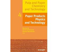 Monica Ek Paper Products Physics and Technology (Tascabile)
