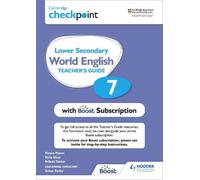 Monica Menon Cambridge Checkpoint Lower Secondary World En (Mixed Media Product)