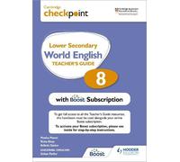 Monica Menon Cambridge Checkpoint Lower Secondary World En (Mixed Media Product)