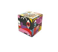 MoniDecor Cubo Magico 3D Cubo Infinito Puzzle per Bambini e Adulti (Graffiti)