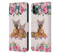 MONIKA STRIGEL AMICI FIORI 2 CUSTODIA COVER A PORTAFOGLIO PER APPLE iPHONE