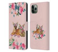 MONIKA STRIGEL AMICI FIORI CUSTODIA COVER PORTAFOGLIO IN PELLE PER APPLE iPHONE