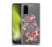 MONIKA STRIGEL ANIMALI E FIORI 2 CUSTODIA COVER MORBIDA IN GEL PER SAMSUNG 1