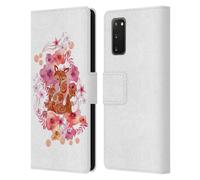 MONIKA STRIGEL ANIMALI E FIORI CUSTODIA COVER PORTAFOGLIO IN PELLE PER SAMSUNG 1