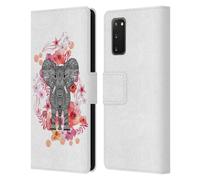 MONIKA STRIGEL ANIMALI E FIORI CUSTODIA COVER PORTAFOGLIO IN PELLE PER SAMSUNG 1