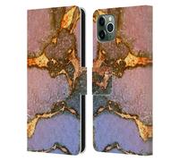 MONIKA STRIGEL GEMME E ORO CUSTODIA COVER PORTAFOGLIO IN PELLE PER APPLE iPHONE