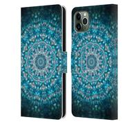 MONIKA STRIGEL MANDALA CUSTODIA COVER A PORTAFOGLIO PER APPLE iPHONE TELEFONI