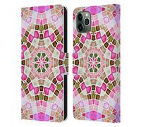 MONIKA STRIGEL MANDALA CUSTODIA COVER A PORTAFOGLIO PER APPLE iPHONE TELEFONI
