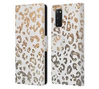 MONIKA STRIGEL STAMPA GLITTER ANIMALI CUSTODIA COVER A PORTAFOGLIO PER SAMSUNG 1