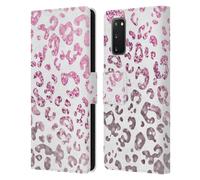 MONIKA STRIGEL STAMPA GLITTER ANIMALI CUSTODIA COVER A PORTAFOGLIO PER SAMSUNG 1
