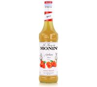 Monin Albicocca sciroppo (1 x 0,7 l), per cocktail, frullati e dessert versatili, alto contenuto di frutta, gusto naturale, vegano