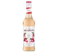 MONIN Sciroppo di litchi di alta qualità, 700 ml, per cocktail e mocktail, vegano, senza allergeni, aromi e coloranti 100% naturali, perfetto per litchi Martini