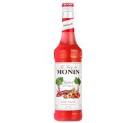 Monin Sciroppo di rabarbaro (1 x 0,7l) - sciroppo di rabarbaro per cocktail, bevande rinfrescanti e dessert - per bevande estive e bevande miste creative
