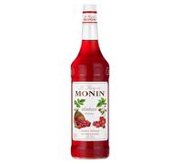 Monin Sciroppo lampone (1 x 1,0l) - per cocktail rinfrescanti e dessert - intenso sapore fruttato lampone - ingredienti naturali