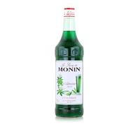 Monin Sciroppo Waldmeister (1 x 1,0 l) - Sapore aromatico per cocktail e dessert rinfrescanti - Naturale e versatile
