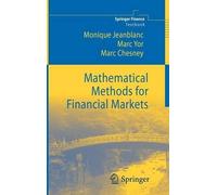 Monique Jeanblanc Marc Yor M Mathematical Methods for Financ (Copertina rigida)
