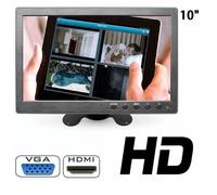 MONITOR 10.1 POLLICI LCD HDMI PER VIDEOSORVEGLIANZA VGA FULL HD BNC PER AUTO