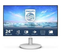 Schermo LED Philips V Line 241V8AW/00 da 60,5 cm (23,8') 1920 x 1080 pixel Full HD LCD Bianco