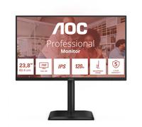 Aoc Monitor 23,8 LED Ips FHD 16:9 4MS 300 Cdm 120hz, Pivot, VGA/DP/Hdmi, Multimediale 24e4u