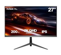 Monitor Nilox 27" 2K 200Hz IPS LED Flat Gaming G-SYNC FreeSync Nero