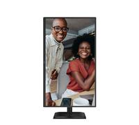 AOC Monitor 27E4U da 24 pollici FHD, 120 Hz, IPS, 1 ms MPRT, sincronizzazione adattiva, modalità HDR, regolazione dell'altezza (1920 x 1080, HDMI 1x 1.4, DP 1x 1.2, USB Hub) Nero