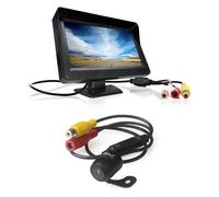 Monitor 4.3" kit Telecamera Retromarcia Auto Retrocamera Camper telecamera staff