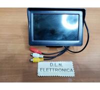 Monitor 4,3" LCD ideale per Auto Camper retromarcia ,CASA ,UFFICIO