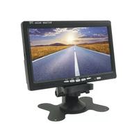 Monitor 7’’ Pollici LCD Telecomando 2 Ingressi AV Per Videosorveglianza Retromar