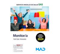 Monitor/a del Servicio Andaluz de Salud. Test del temario y casos prácticos