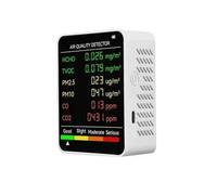 Monitor a qualità 'aria 6 in 1, rilevatore di formaldeide multifunzionale Casa, macchina