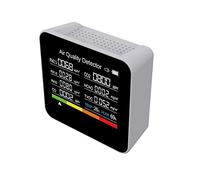 Monitor a qualità 'aria 9 in 1 Misuratore di CO2 Rilevatore di anidride carbonica CO2 CO TVOC HCHO PM2.5 PM1.0 PM10 Rilevatore di umidità di temperatura - Conosci la tua aria