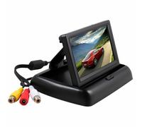 MONITOR A SCOMPARSA 4.3" POLLICI PER TELECAMERA RETROMARCIA PARCHEGGIO AUTO