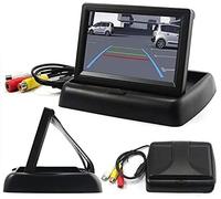 Monitor a Scomparsa 4.3" Telecamera Posteriore Sicurezza Auto parcheggio LCD TFT