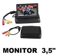 MONITOR A SCOMPARSA LCD LED 4,3" TFT A SCOMPARSA x AUTO, CAMPER, SUV, ROULOTTE