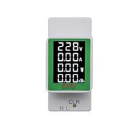 Monitor AC Din Rail 4IN1 AC50-300V 100A Tensione Corrente Watt KWH Potenza Contatore di energia digitale VOLT AMP Voltmetro Amperometro Wattmetro