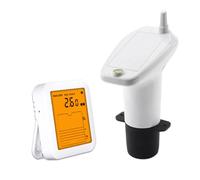 Monitor ' acqua con allarmi massimo-minimo, display della temperatura da 40 ℃ a 60 ℃ e installazione flessibile Rilevatore livelli liquidi LCD con letture della temperatura dei serbatoi