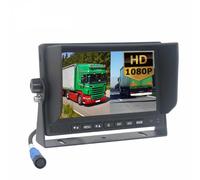 Monitor AHD Heavy Duty da 7 pollici con splitter a 4 pin e 2 canali con DVR.
