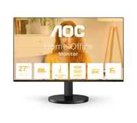 Monitor AOC B3 27 LED IPS FullHD 1080p 100Hz - Tempo di risposta 1 ms - Angolo di visione 178° - Altoparlanti integrati - USB-C HDMI Audio - Montaggio VESA 100x100
