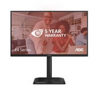 Monitor AOC E4 24E4CV PC 60,5 cm (23.8") 1920 x 1080 Pixel Full HD LED Nero