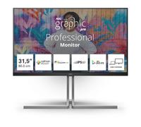 AOC U32U3CV Monitor PC 80 cm (31.5") 3840 x 2160 Pixel 4K Ultra HD LCD Nero [U32U3CV]