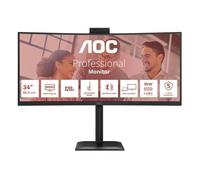 MONITOR AOC LCD CURVED VA 120HZ 34" WIDE CU34E4CW 4MS MM WQHD 3500:1 BLACK REG.A