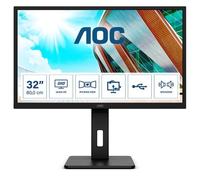 MONITOR AOC LCD IPS LED 31.5" WIDE Q32P2 4MS MM QHD 1000:1 BLACK 2XHDMI DP VESA