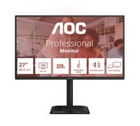 Monitor aoc led 27" wide 27e4cv ips 1920x1080 120hz 4ms 300cd/mq 20.000.000:1 2x2w mm pivot reg. in h hdmi dp usb-c docking