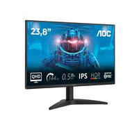 Monitor AOC Q24B36X da 23,8 pollici WQHD 144 Hz pannello IPS MPRT da 0,5 ms