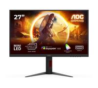 Monitor AOC U27G4XM da 27 pollici UHD 160 Hz, pannello IPS veloce, GtG 1 ms, sincronizzazione adattiva, HDR1000, compensazione G-Sync, regolazione dell'altezza,