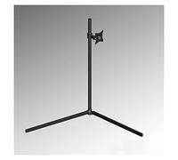 Monitor Arms 12"-24" Black Single Monitor Mount Stand Mobile Floor Type Monitor Stand Adjustable Floor Monitor Rack with VESA 75x75/100x100 Holds Up to 11lbs Monitor Accessories (Style : B) (A)