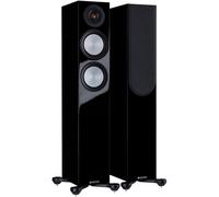 Monitor Audio Silver 200 7G nero laccato (confezione da 2) Numero di canali 2,5 Tipo di carico Bass-reflex Impedenza 8 ohm Potenza ammissibile 150 W - Diffusore a colonna