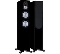 Monitor Audio Silver 300 7G nero laccato (confezione da 2) - Diffusore a colonna, 200 W, Bass-reflex, 8 ohm