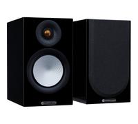Monitor Audio Silver 50 7G nero lucido (confezione da 2) - Diffusore da scaffale, 2, 100 W, Bass-reflex, 8 ohm